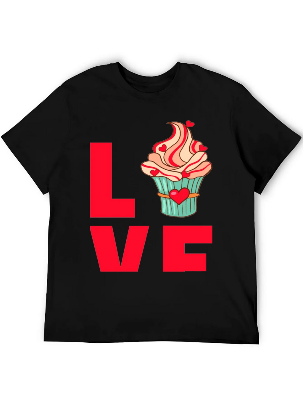 Love Cupcake T-Shirt | Cute Valentines Day Tee product image 5