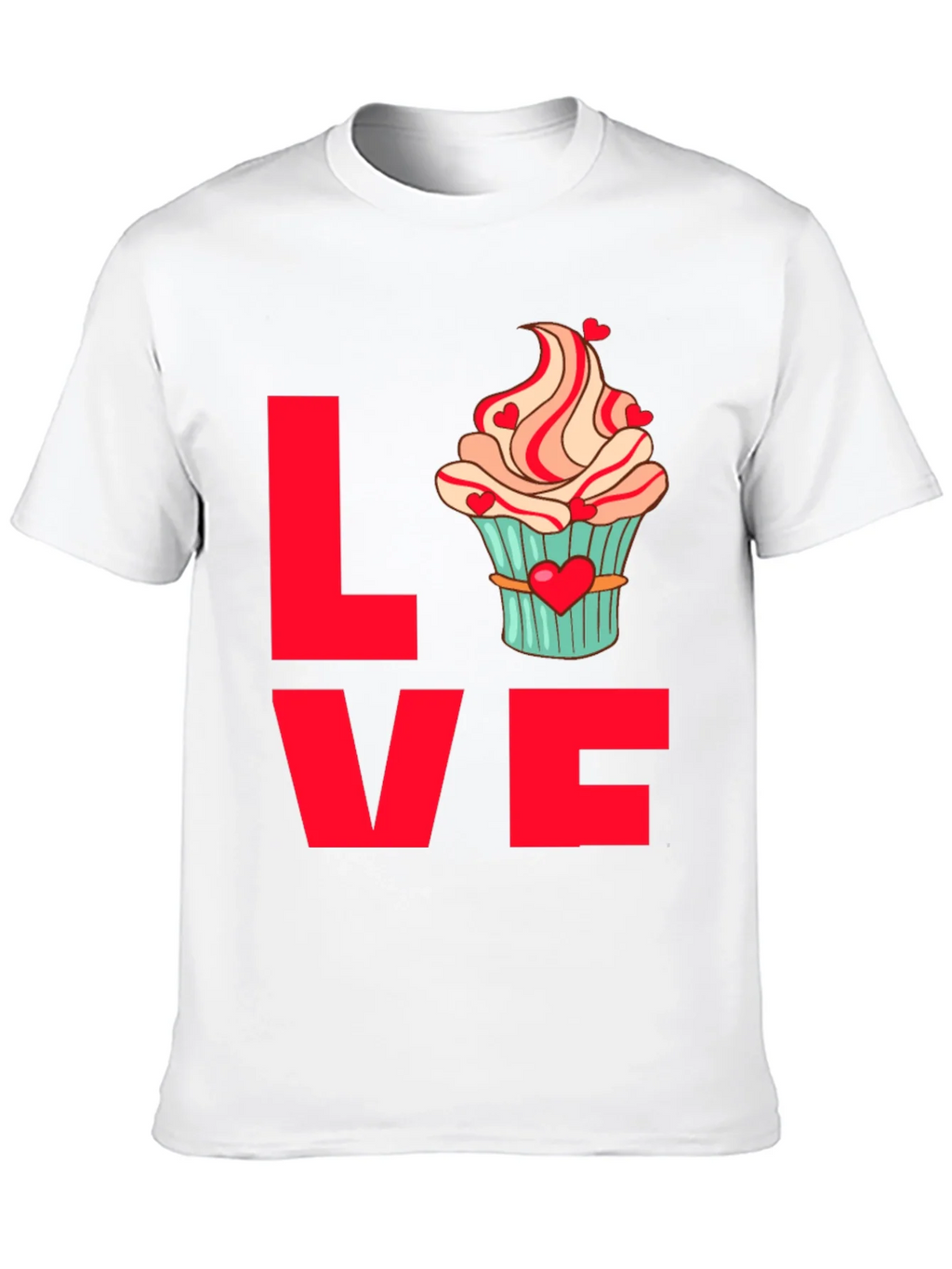 Love Cupcake T-Shirt | Cute Valentines Day Tee product image 9