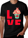 Love Cupcake T-Shirt | Cute Valentines Day Tee product image 1