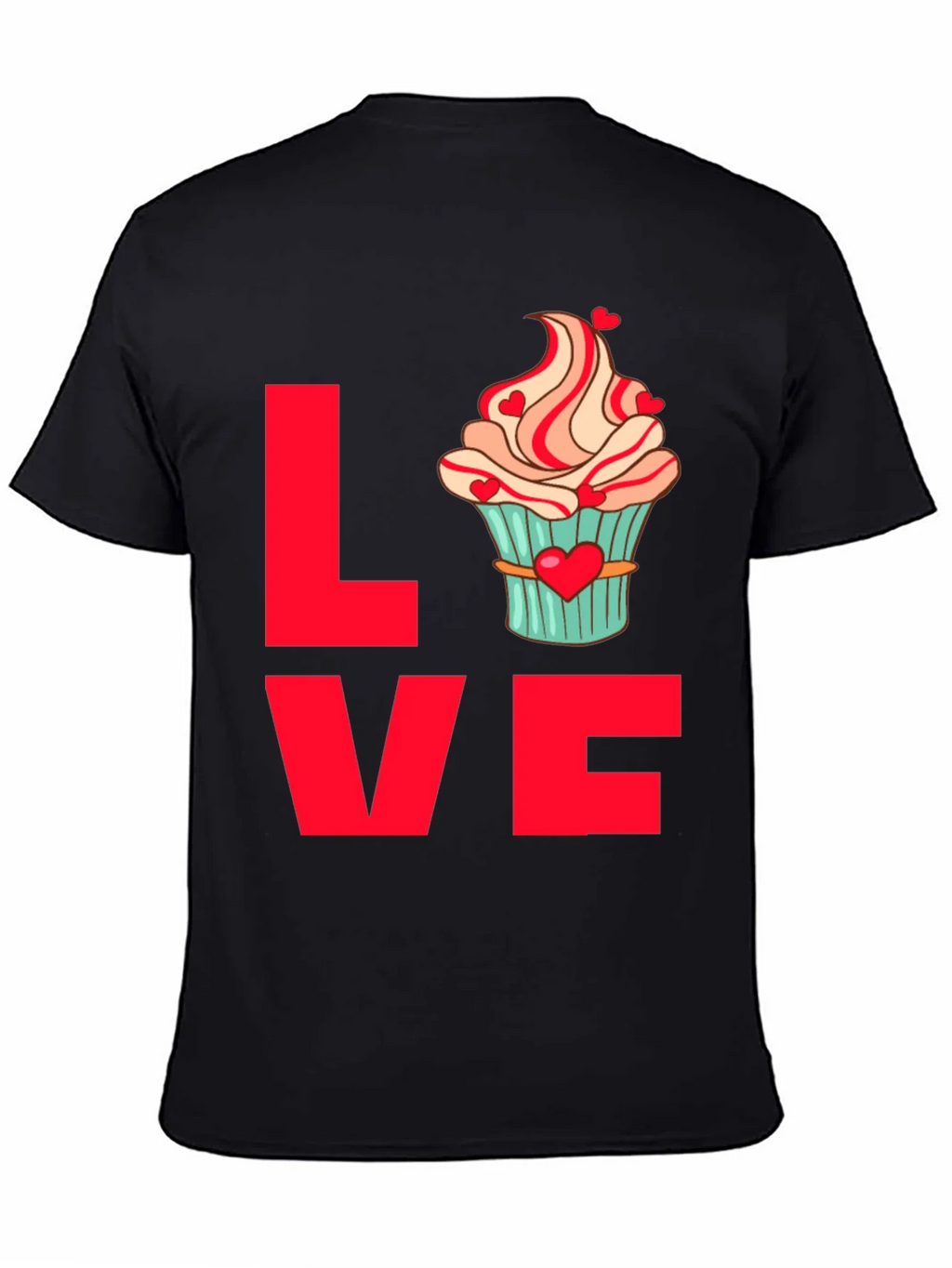 Love Cupcake T-Shirt | Cute Valentines Day Tee product image 4