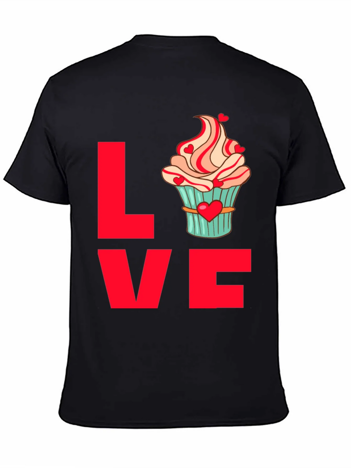 Love Cupcake T-Shirt | Cute Valentines Day Tee product image 4