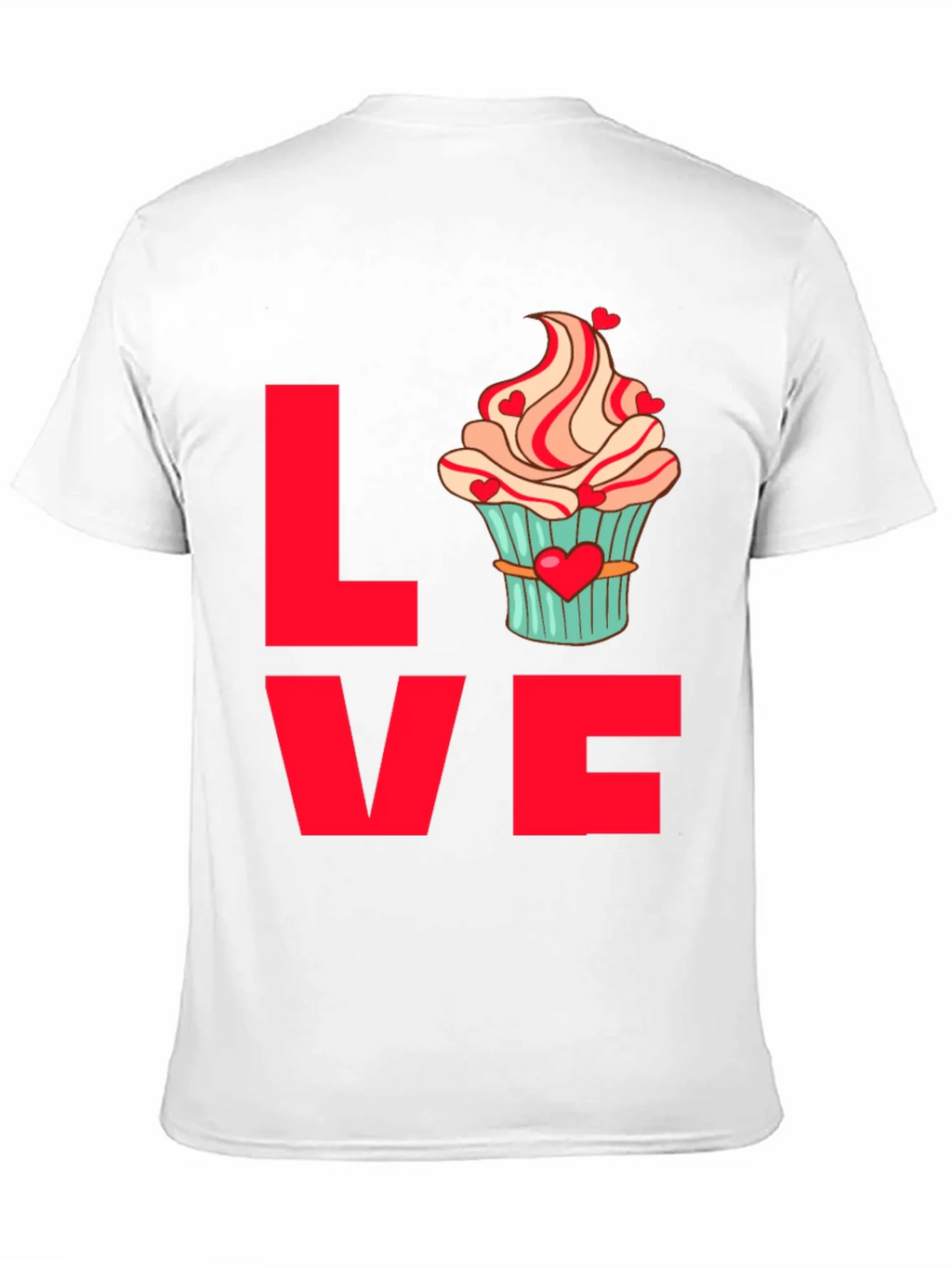 Love Cupcake T-Shirt | Cute Valentines Day Tee product image 10