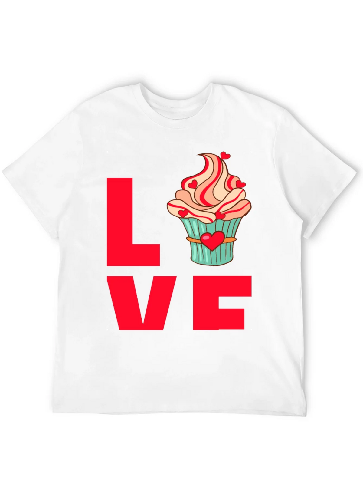 Love Cupcake T-Shirt | Cute Valentines Day Tee product image 11