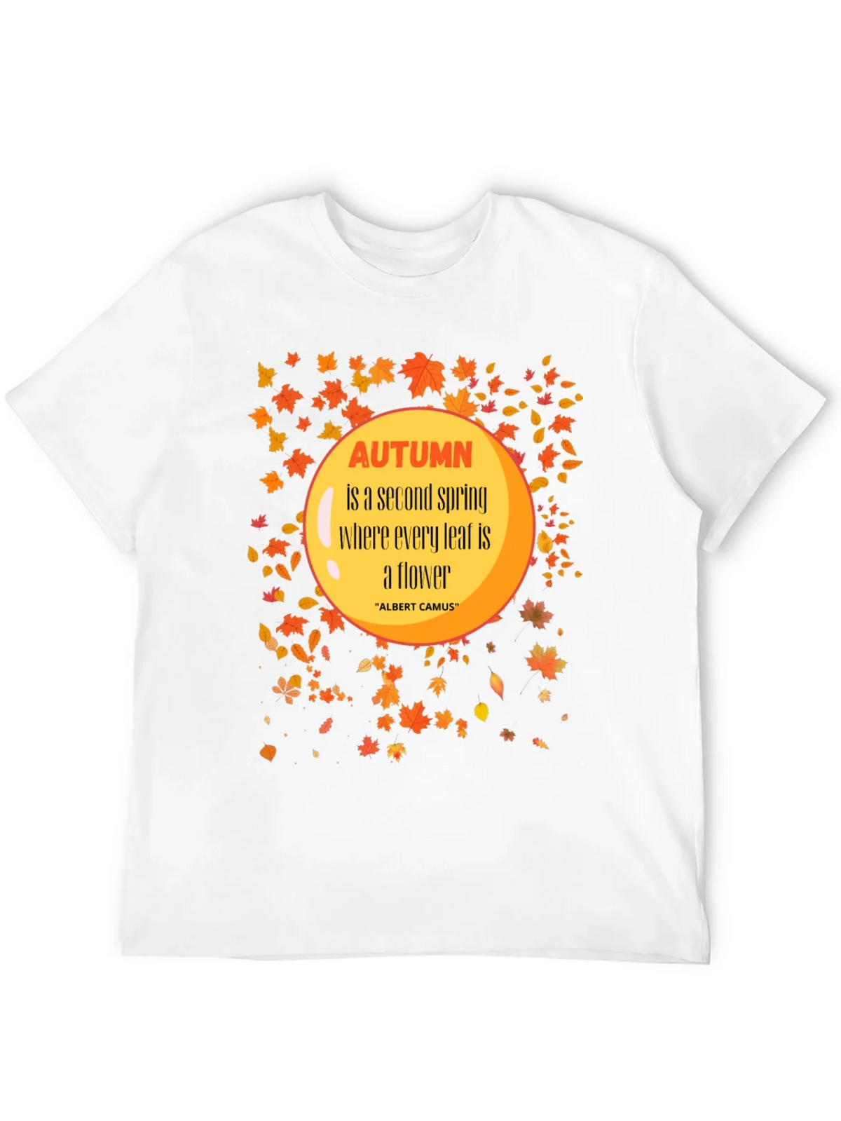 Autumn Leaves Graphic T-Shirt - Trendy Fall Apparel product image 11