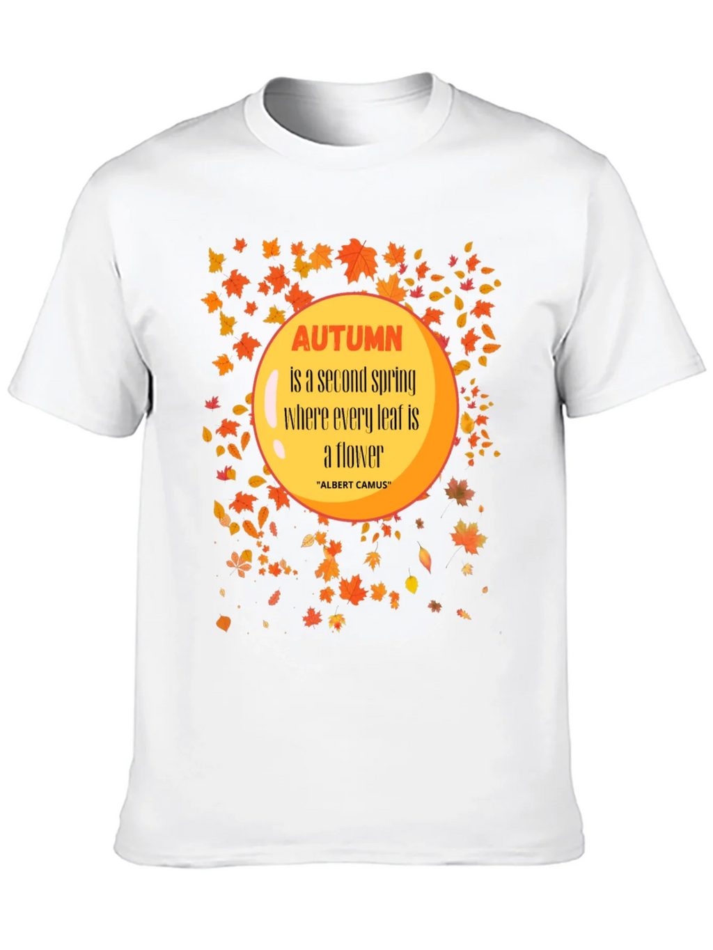 Autumn Leaves Graphic T-Shirt - Trendy Fall Apparel product image 9