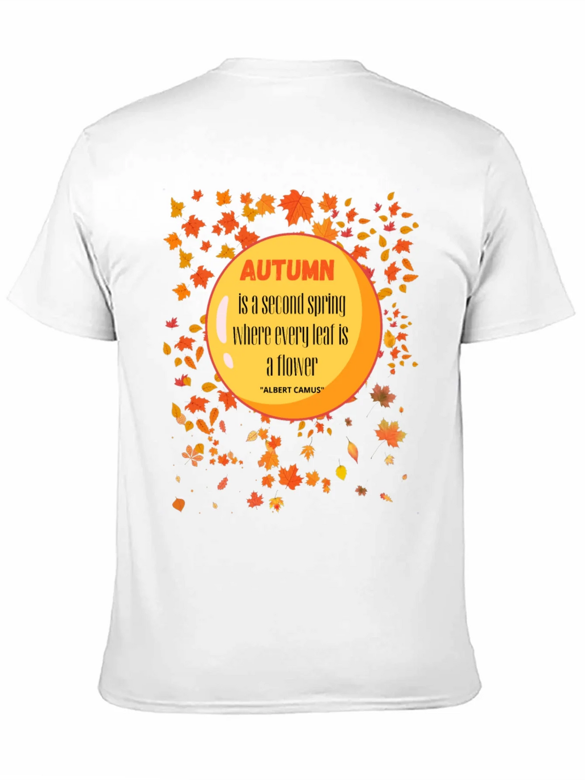 Autumn Leaves Graphic T-Shirt - Trendy Fall Apparel product image 10