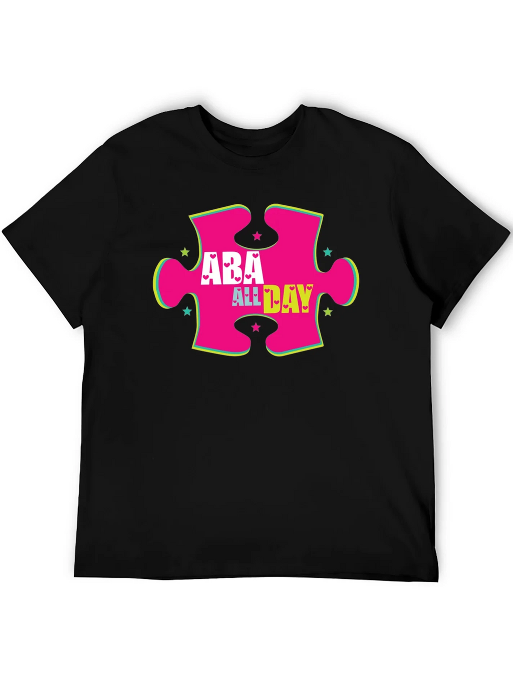 ABA All Day Autism Awareness T-Shirt product image 3