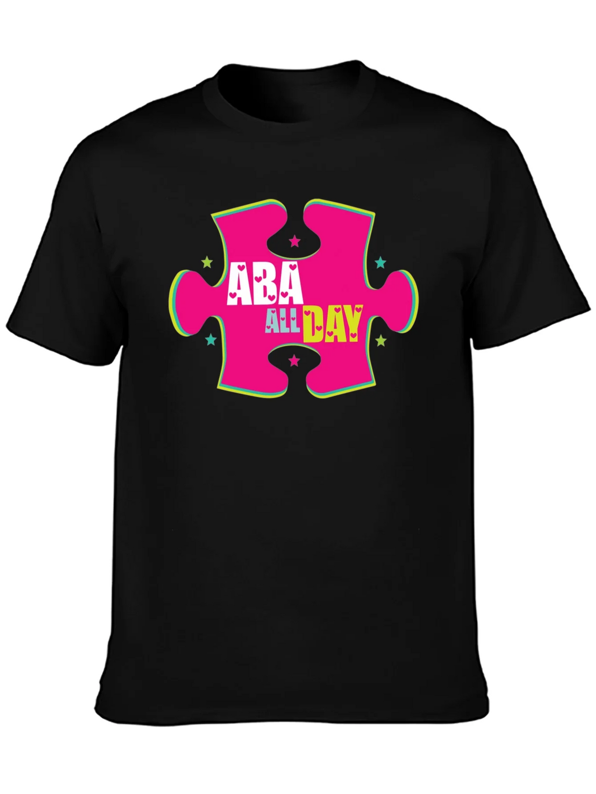 ABA All Day Autism Awareness T-Shirt product image 2