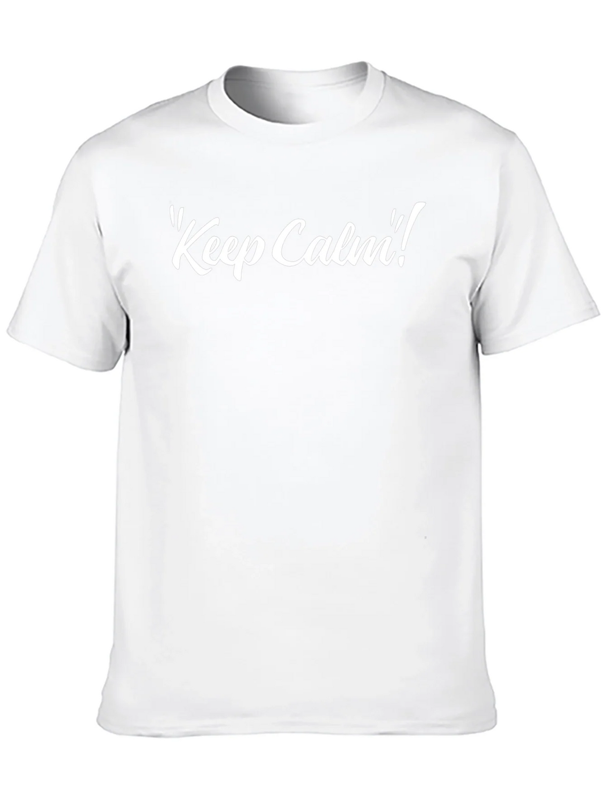 Keep Calm Black T-Shirt - Stylish Comfort product image 8