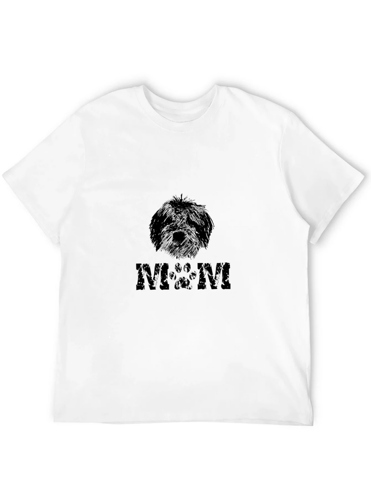 Dog Mom T-Shirt Paw Print Design product image 11