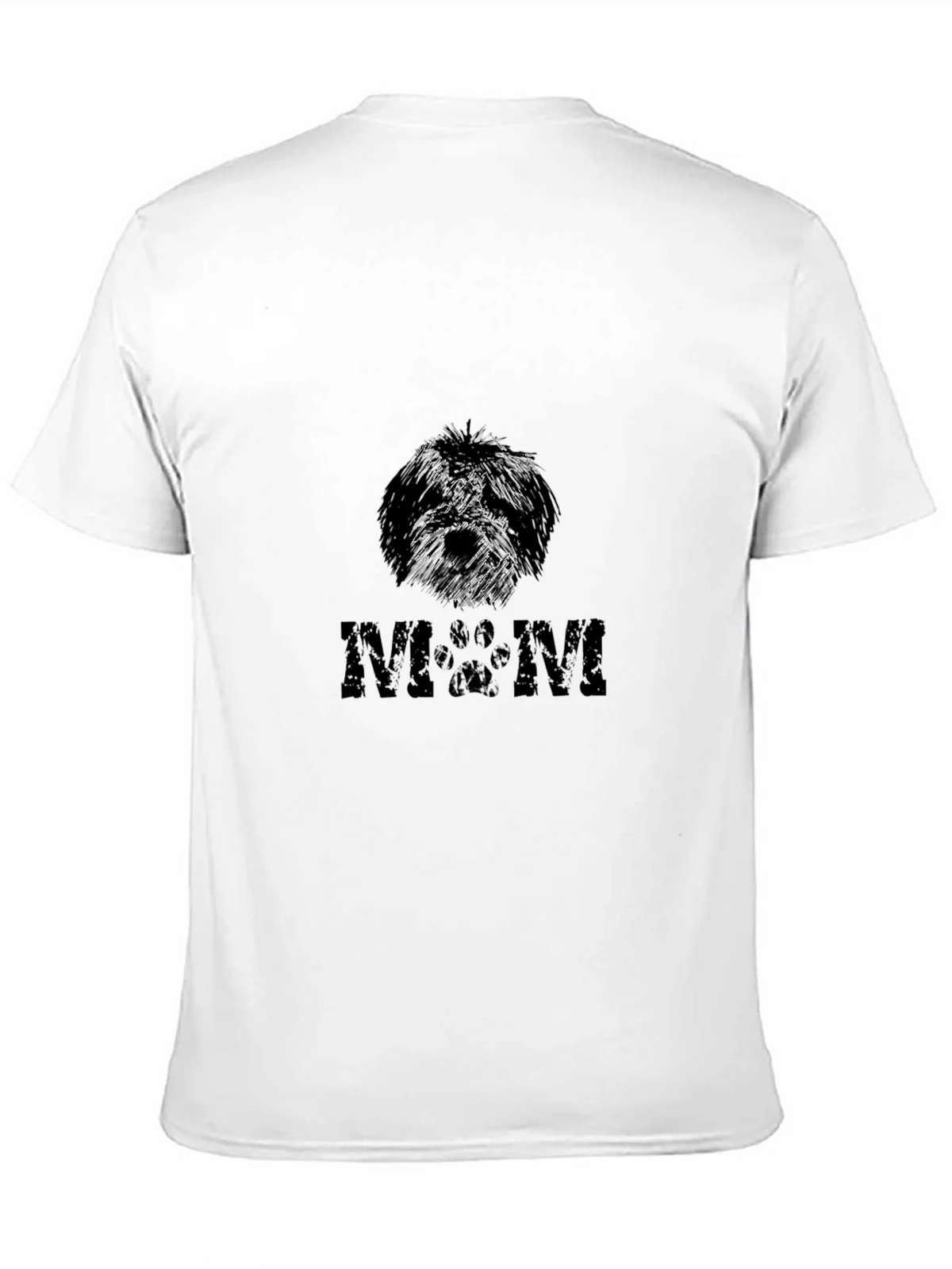 Dog Mom T-Shirt Paw Print Design product image 10