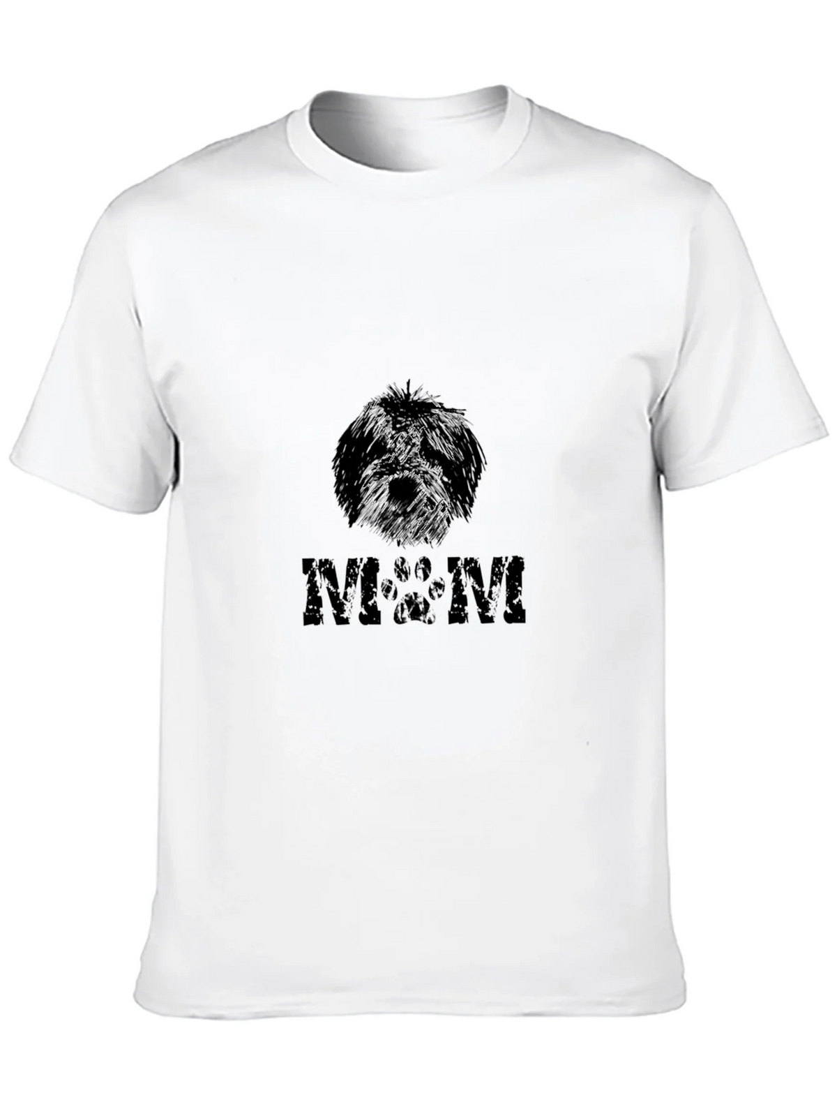 Dog Mom T-Shirt Paw Print Design product image 9
