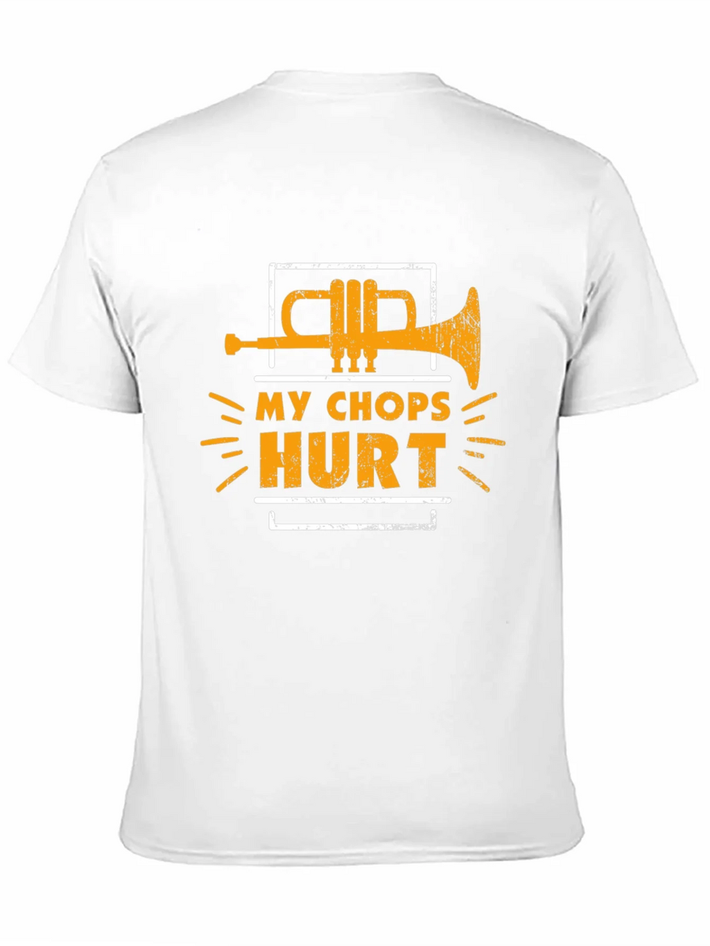 My Chops Hurt Trumpet Graphic Tee product image 10