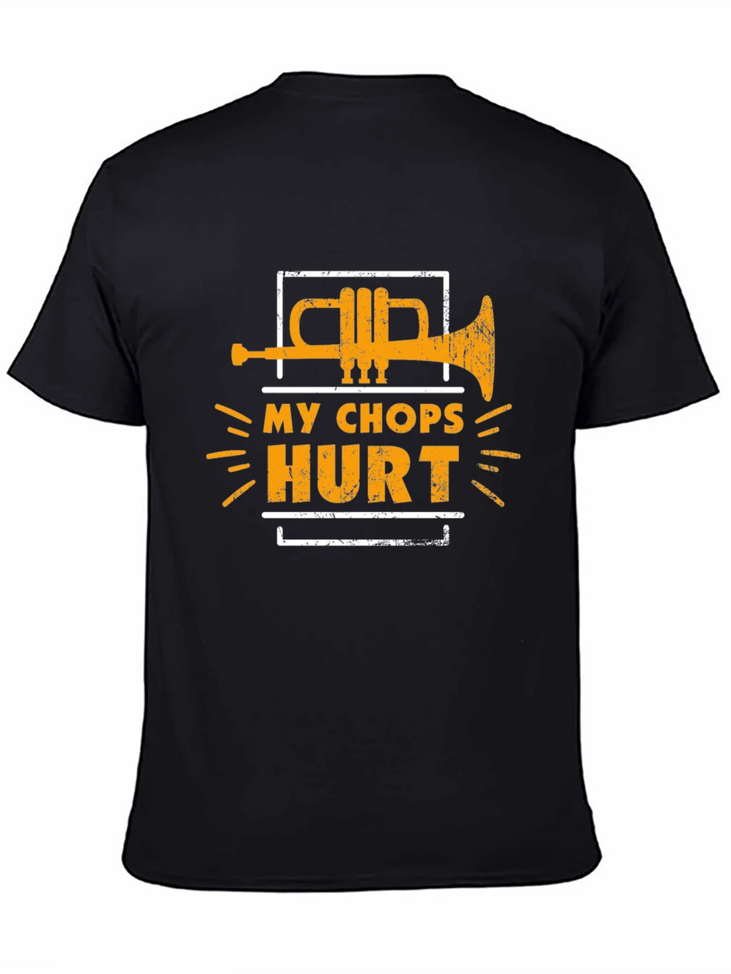 My Chops Hurt Trumpet Graphic Tee product image 4