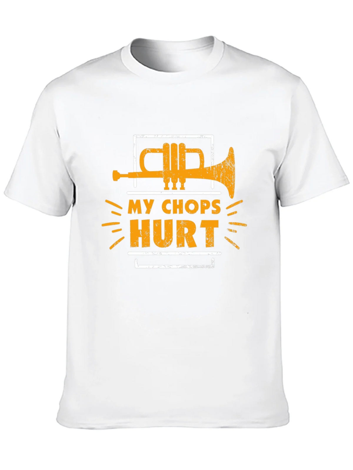 My Chops Hurt Trumpet Graphic Tee product image 9