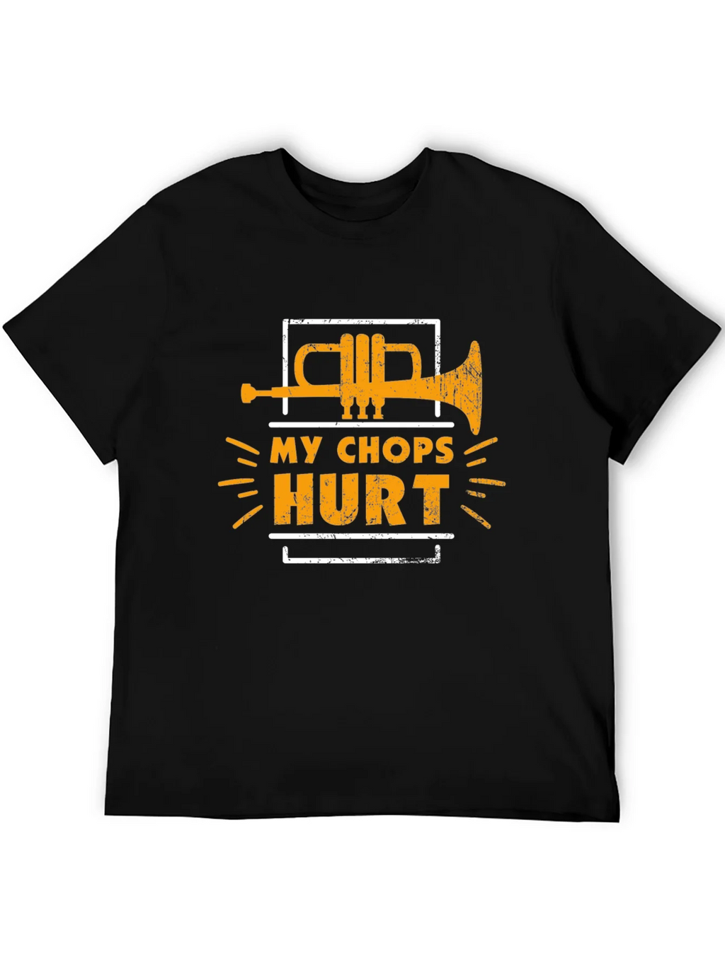 My Chops Hurt Trumpet Graphic Tee product image 5