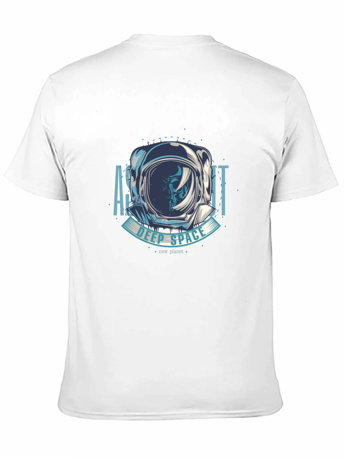 Astronaut Deep Space Graphic T-Shirt - Black product image 9