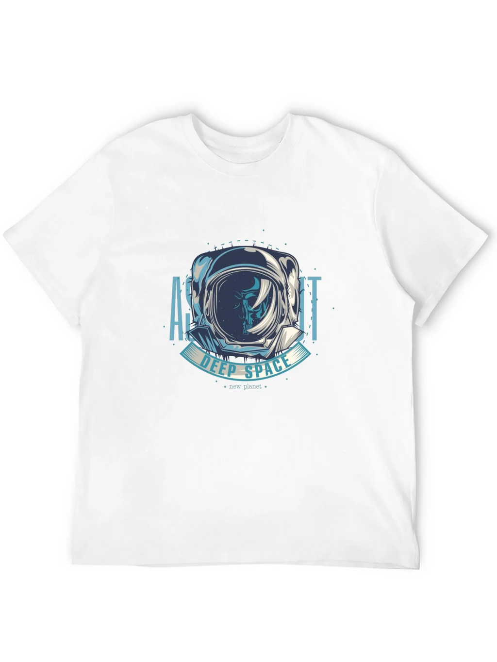 Astronaut Deep Space Graphic T-Shirt - Black product image 10