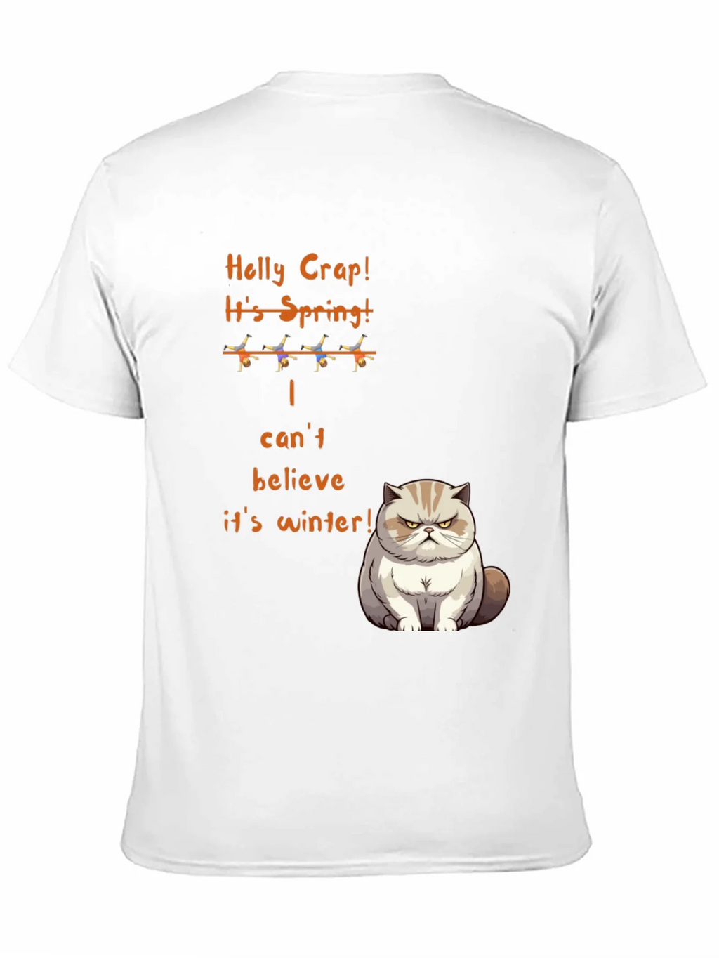 Funny Grumpy Cat Spring T-Shirt product image 8