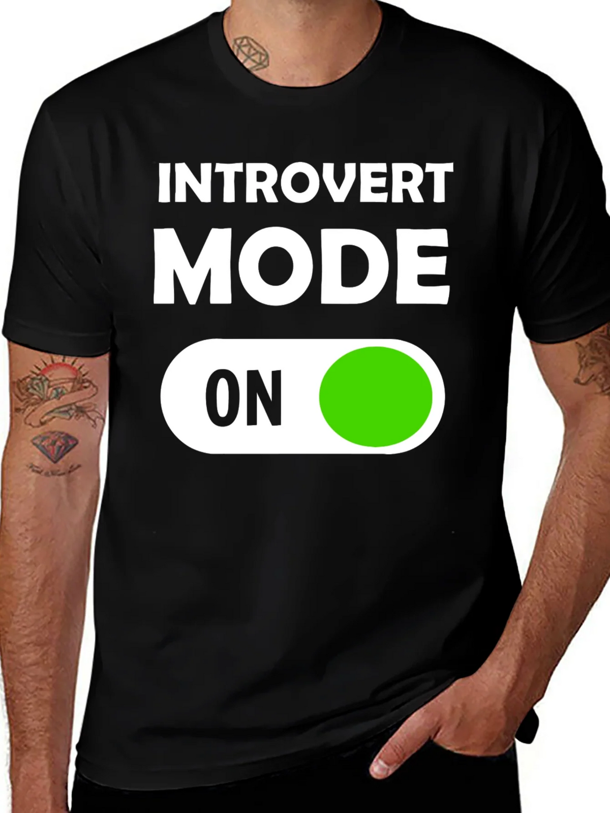 Introvert Mode On Graphic T-Shirt product image 1