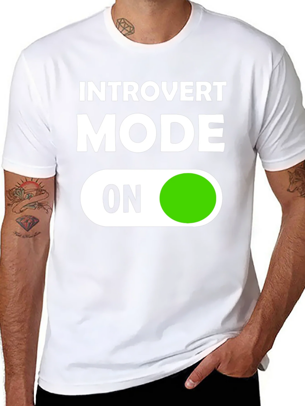 Introvert Mode On Graphic T-Shirt product image 6
