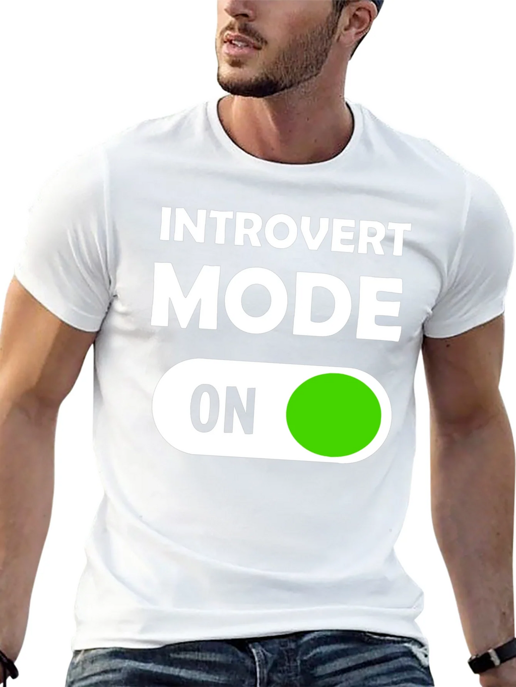 Introvert Mode On Graphic T-Shirt product image 11
