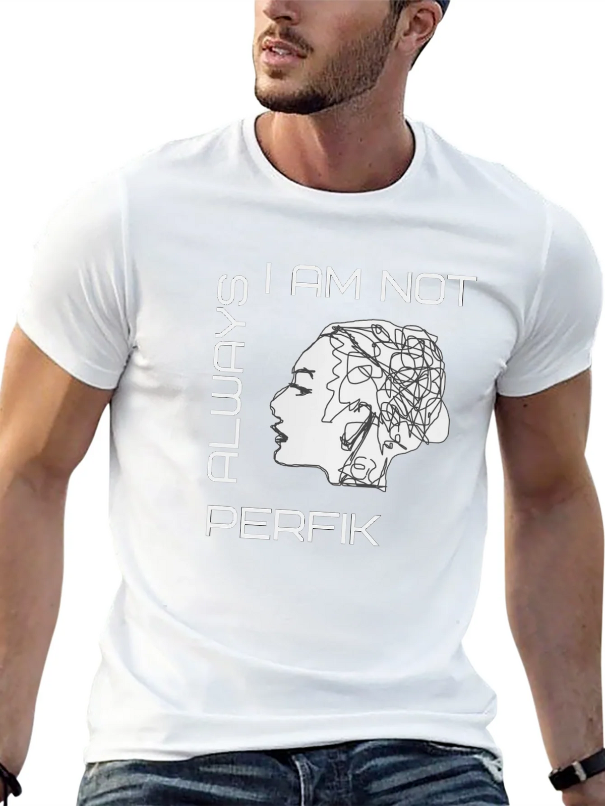 I Am Not Always Perfik Graphic Tee product image 12