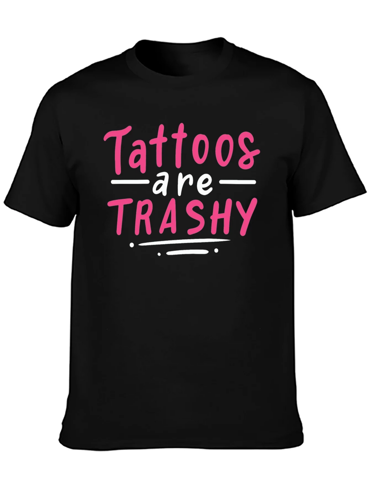 Tattoos are Trashy Graphic Tee product image 2