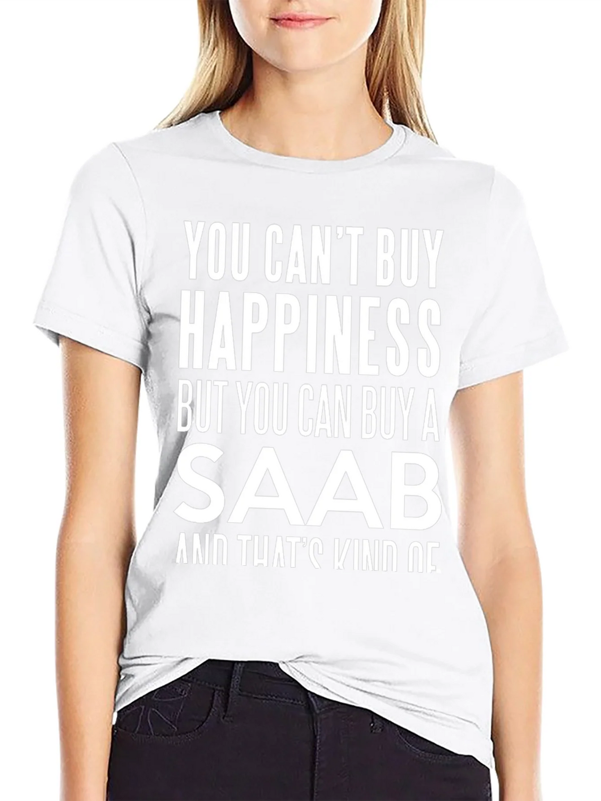 Saab Happiness T-Shirt - Funny Car Lover Tee product image 5