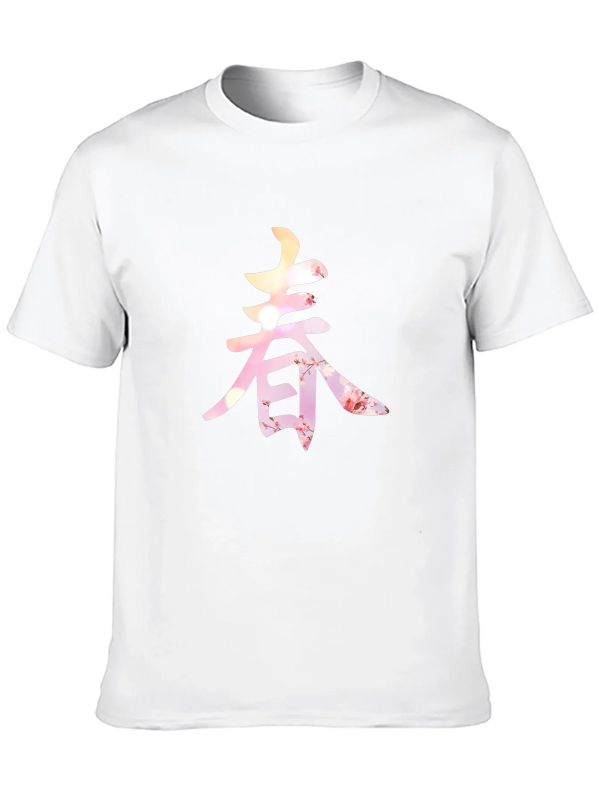 Spring Blossom Kanji Graphic Tee - Unique Design product image 9