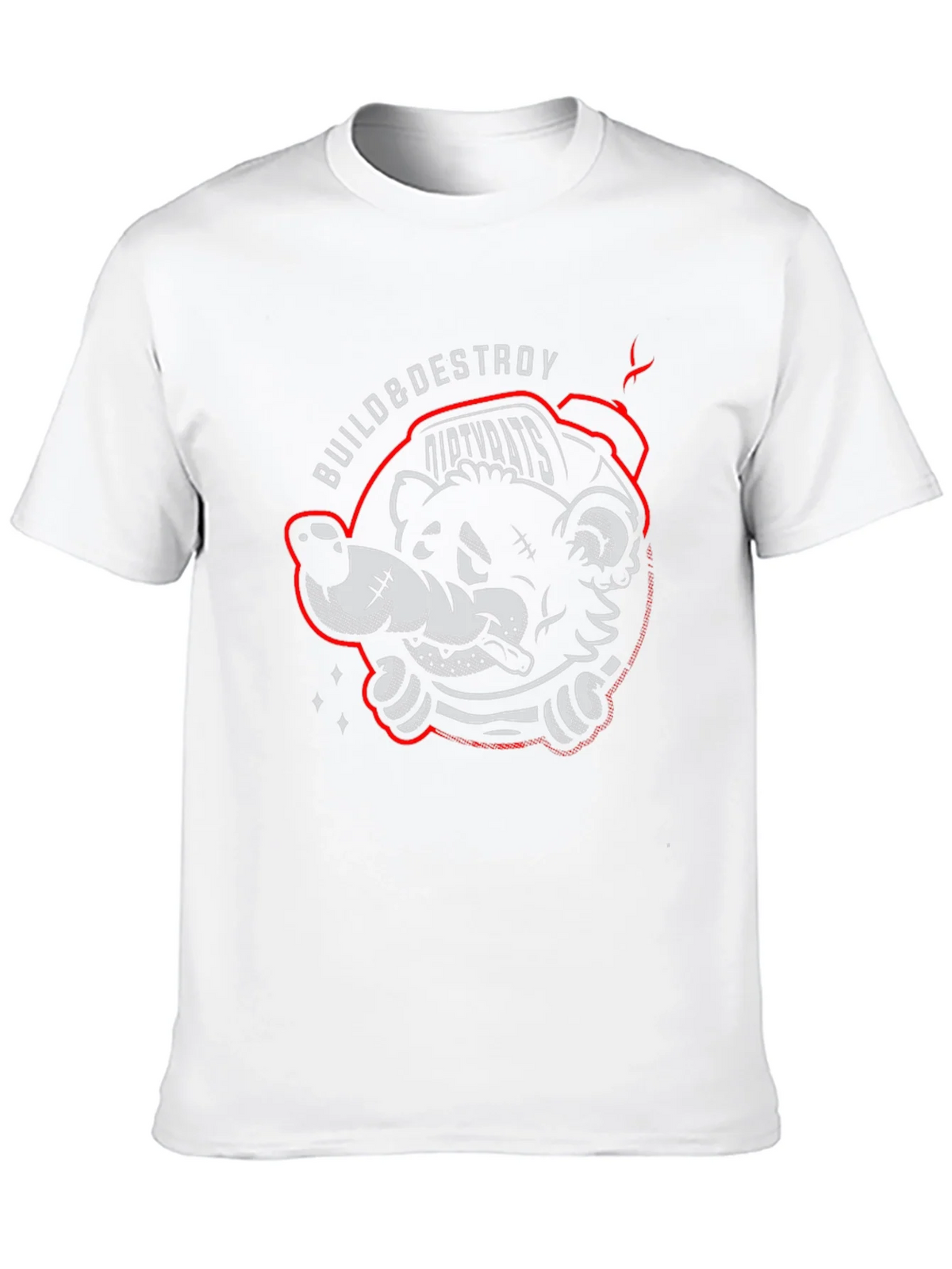 Build & Destroy Dirty Rats Graphic T-Shirt product image 8
