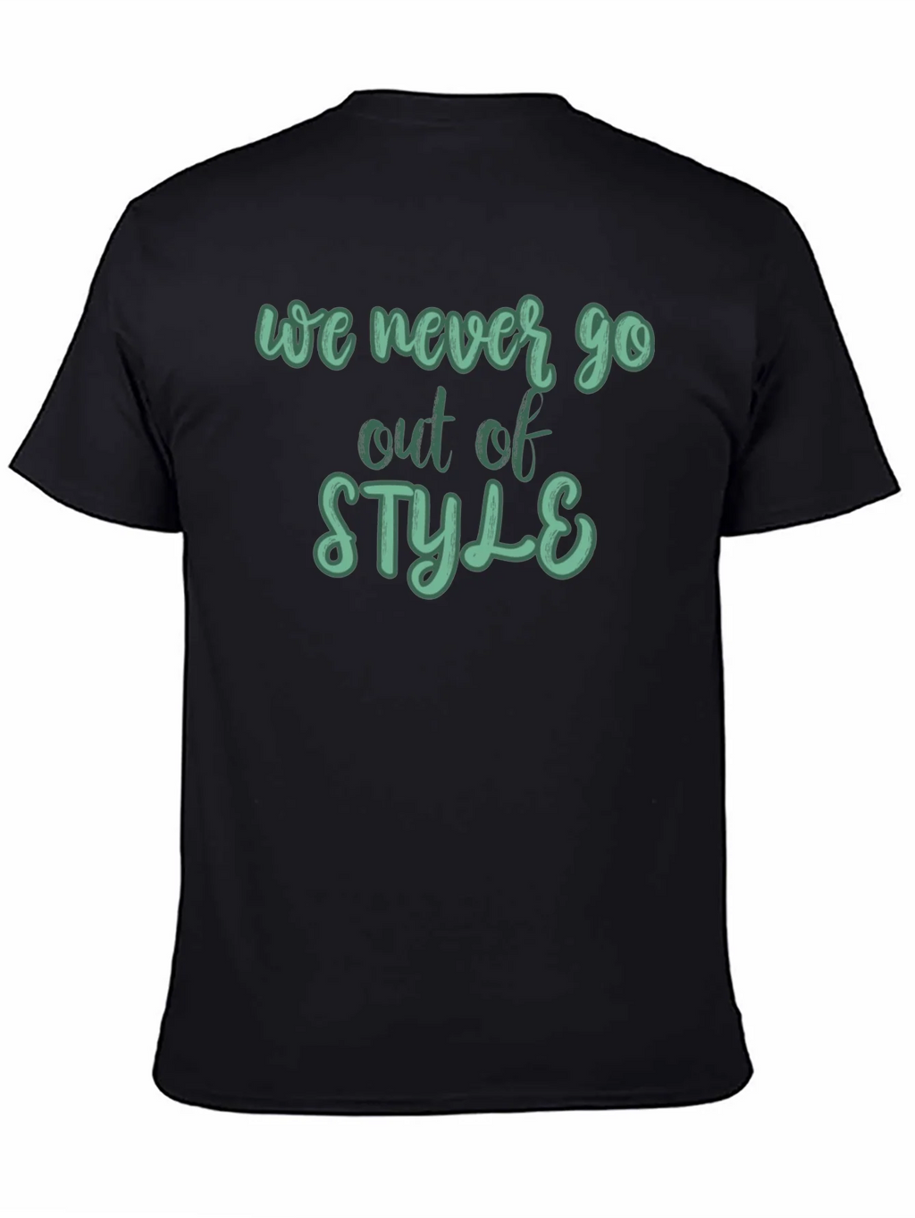 We Never Go Out of Style Graphic Tee - Black product image 4