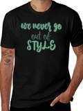 We Never Go Out of Style Graphic Tee - Black product image 1
