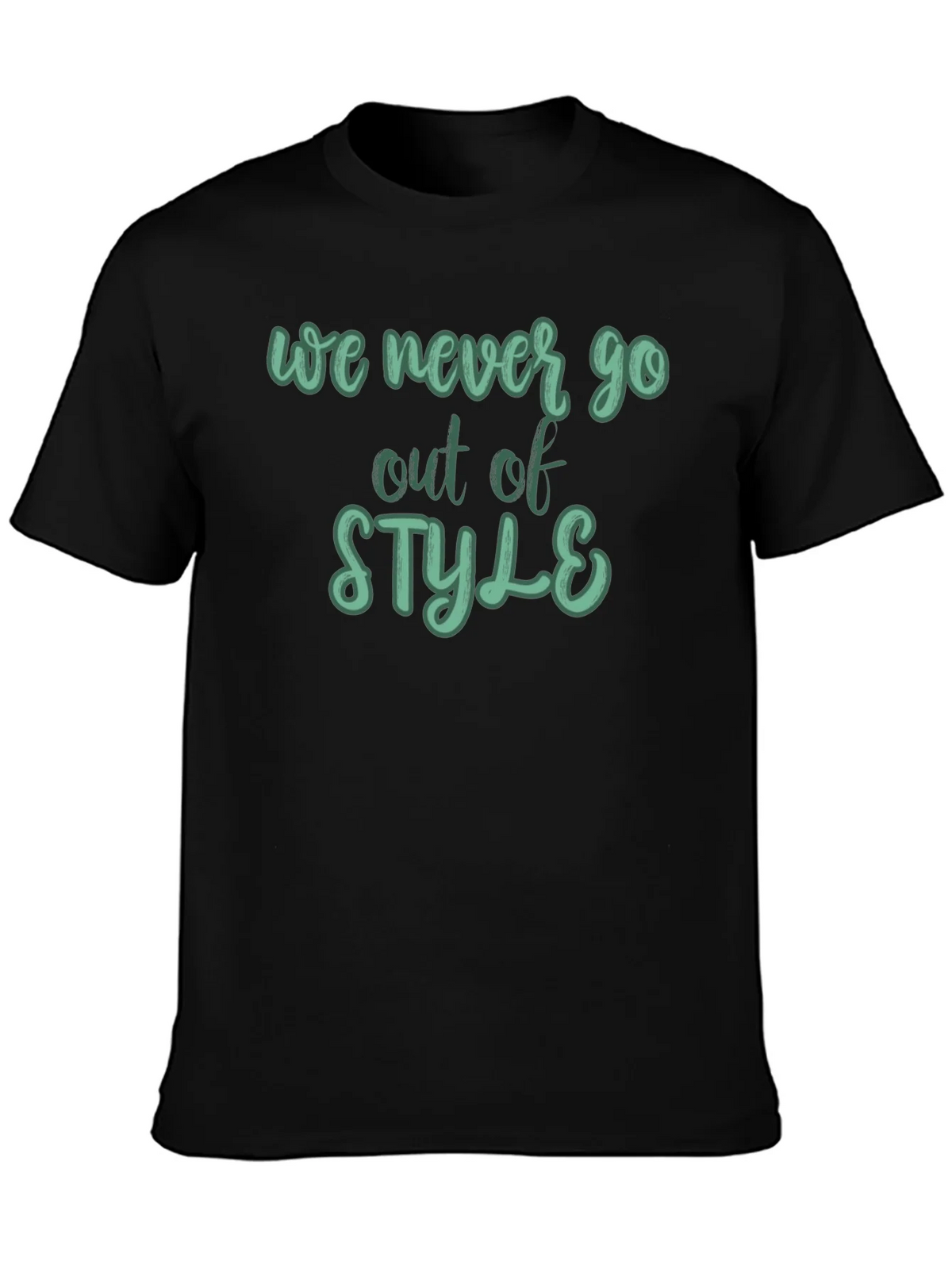 We Never Go Out of Style Graphic Tee - Black product image 3