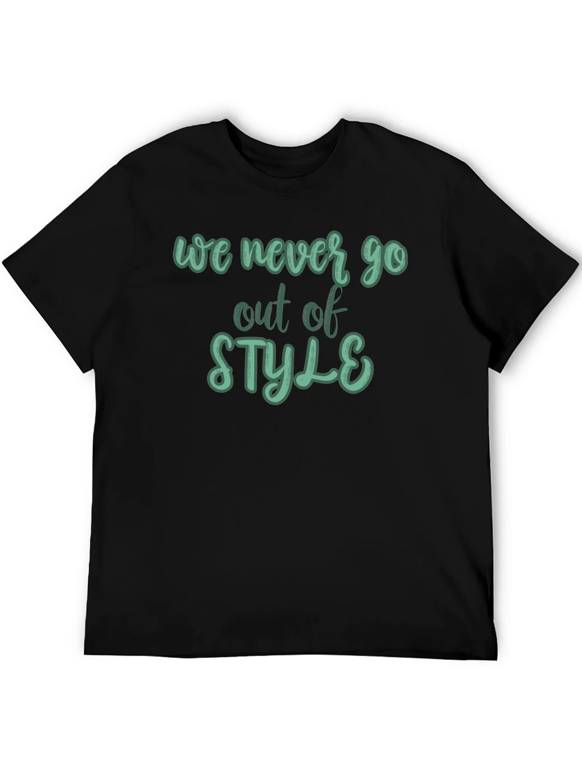 We Never Go Out of Style Graphic Tee - Black product image 5