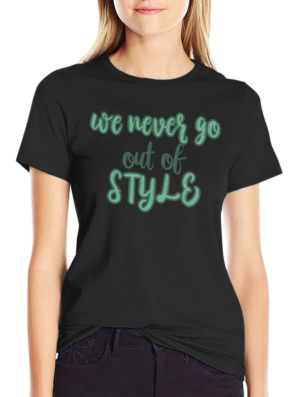 We Never Go Out of Style Graphic Tee - Black product image 2