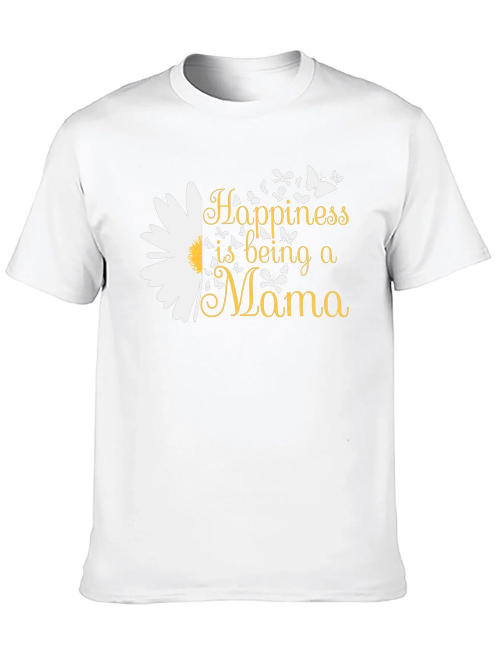 Happiness is Being a Mama Graphic Tee product image 8