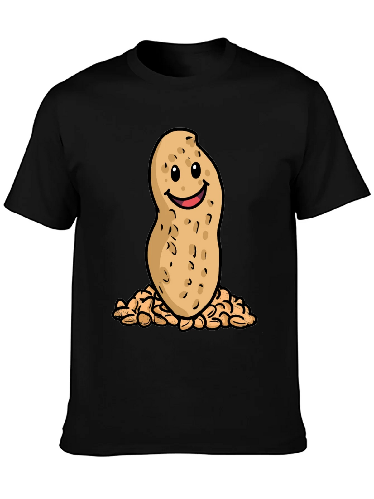 Funny Peanut Cartoon Graphic T-Shirt product image 3