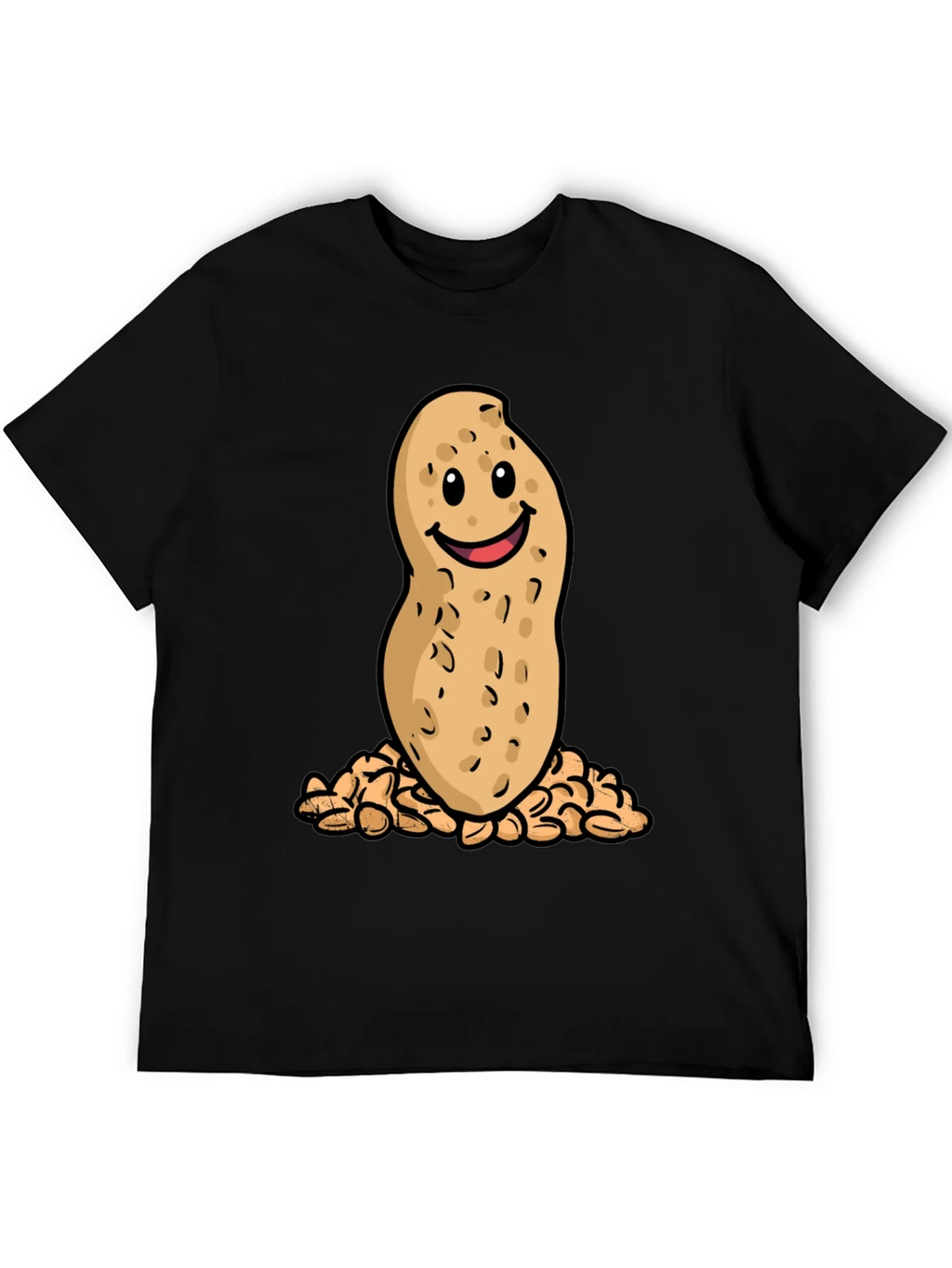 Funny Peanut Cartoon Graphic T-Shirt product image 5