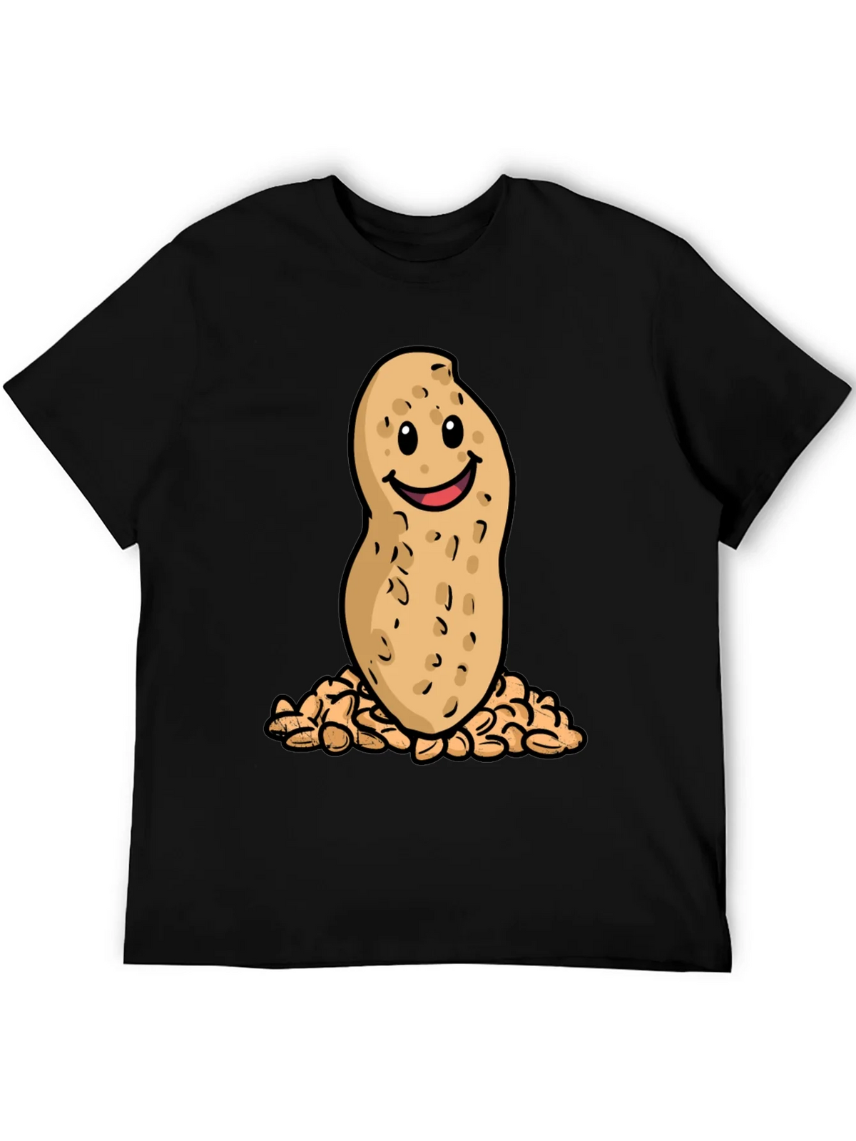 Funny Peanut Cartoon Graphic T-Shirt product image 5