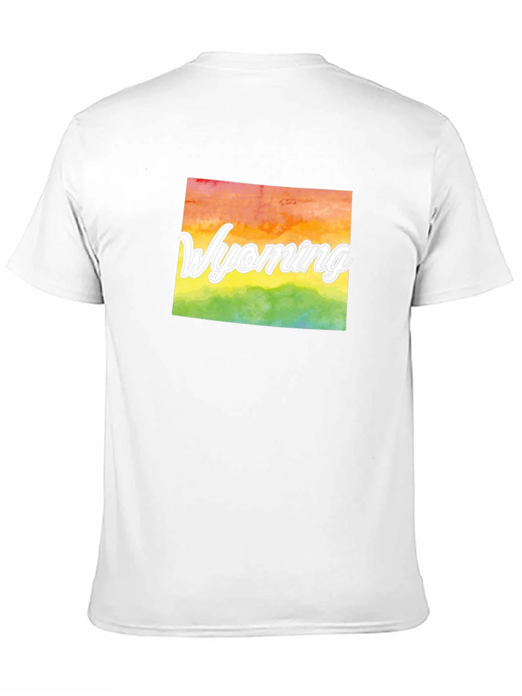 Wyoming Pride T-Shirt - Rainbow State Graphic Tee product image 10