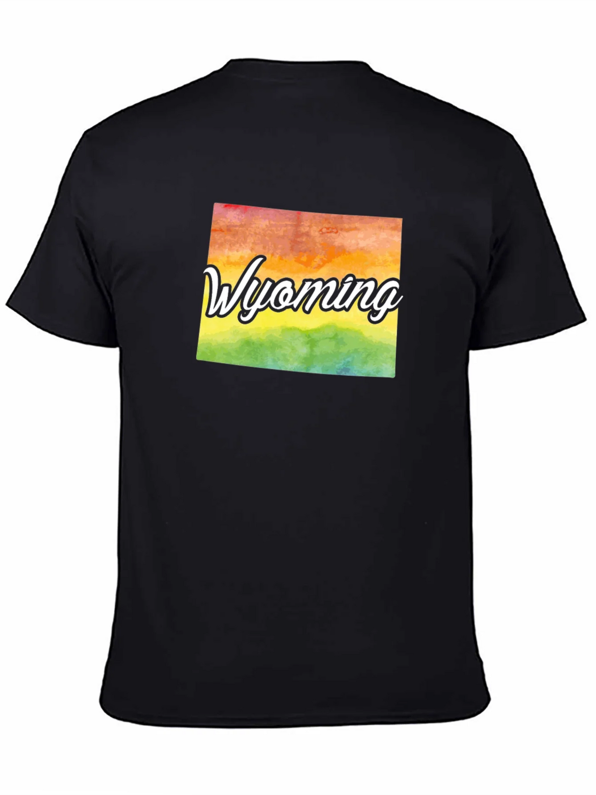 Wyoming Pride T-Shirt - Rainbow State Graphic Tee product image 4