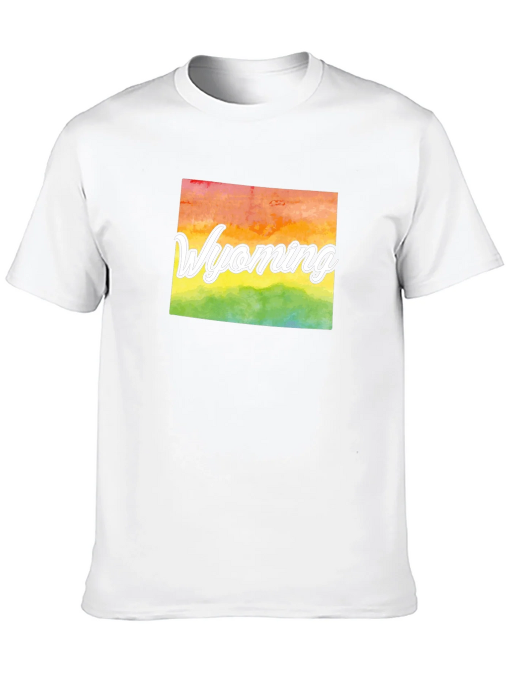Wyoming Pride T-Shirt - Rainbow State Graphic Tee product image 9
