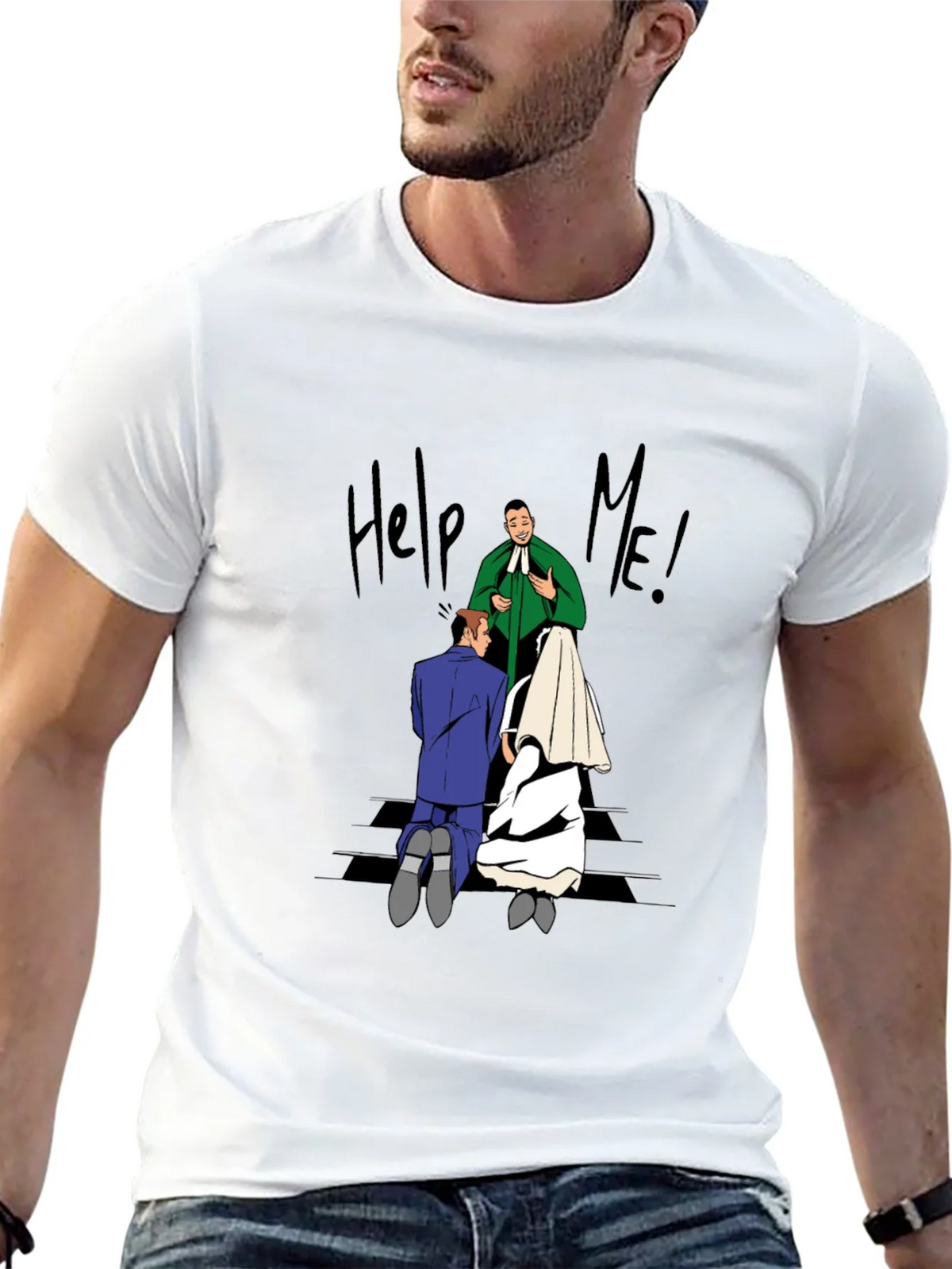 Help Me Wedding T-Shirt product image 11