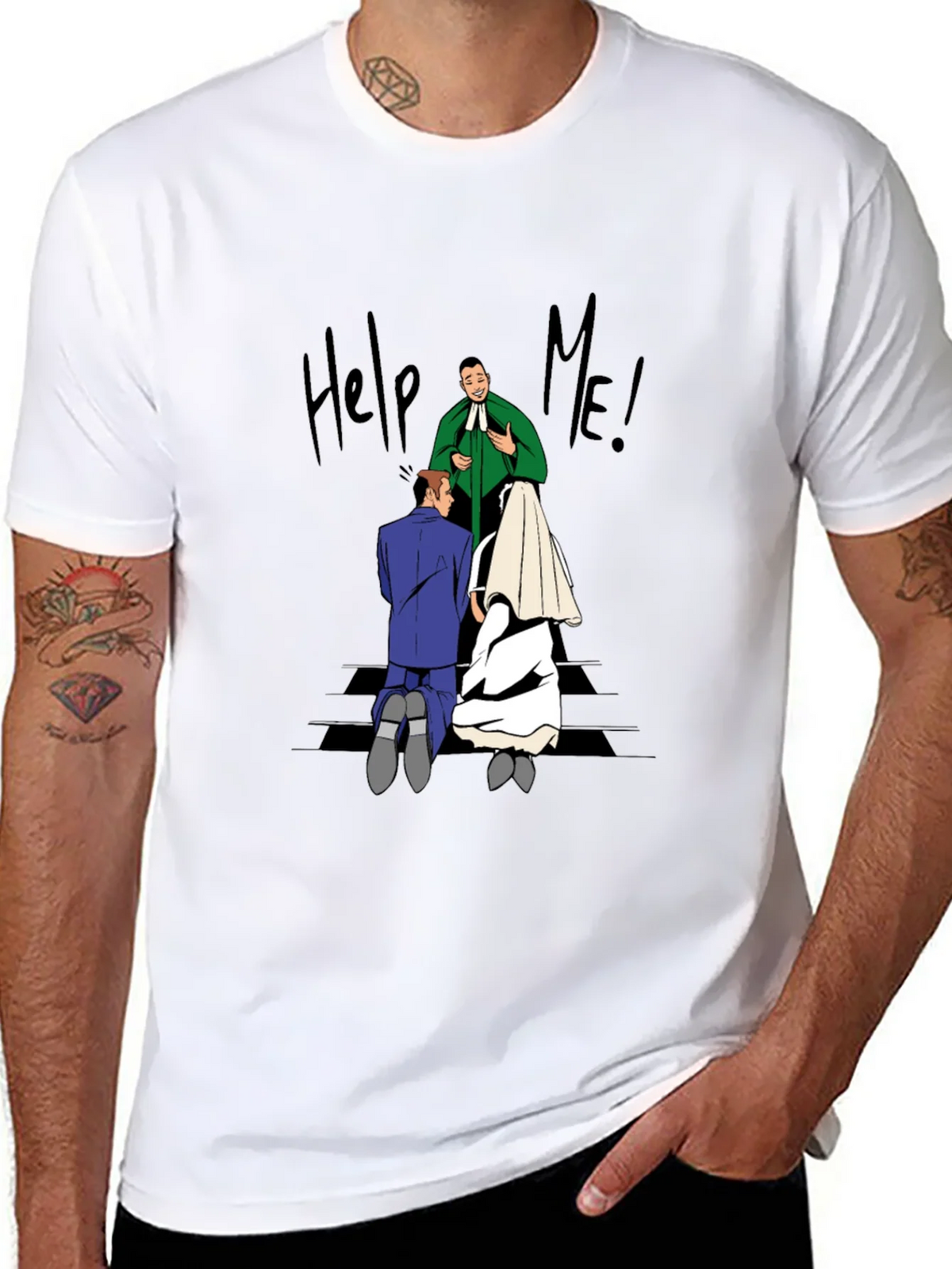 Help Me Wedding T-Shirt product image 7