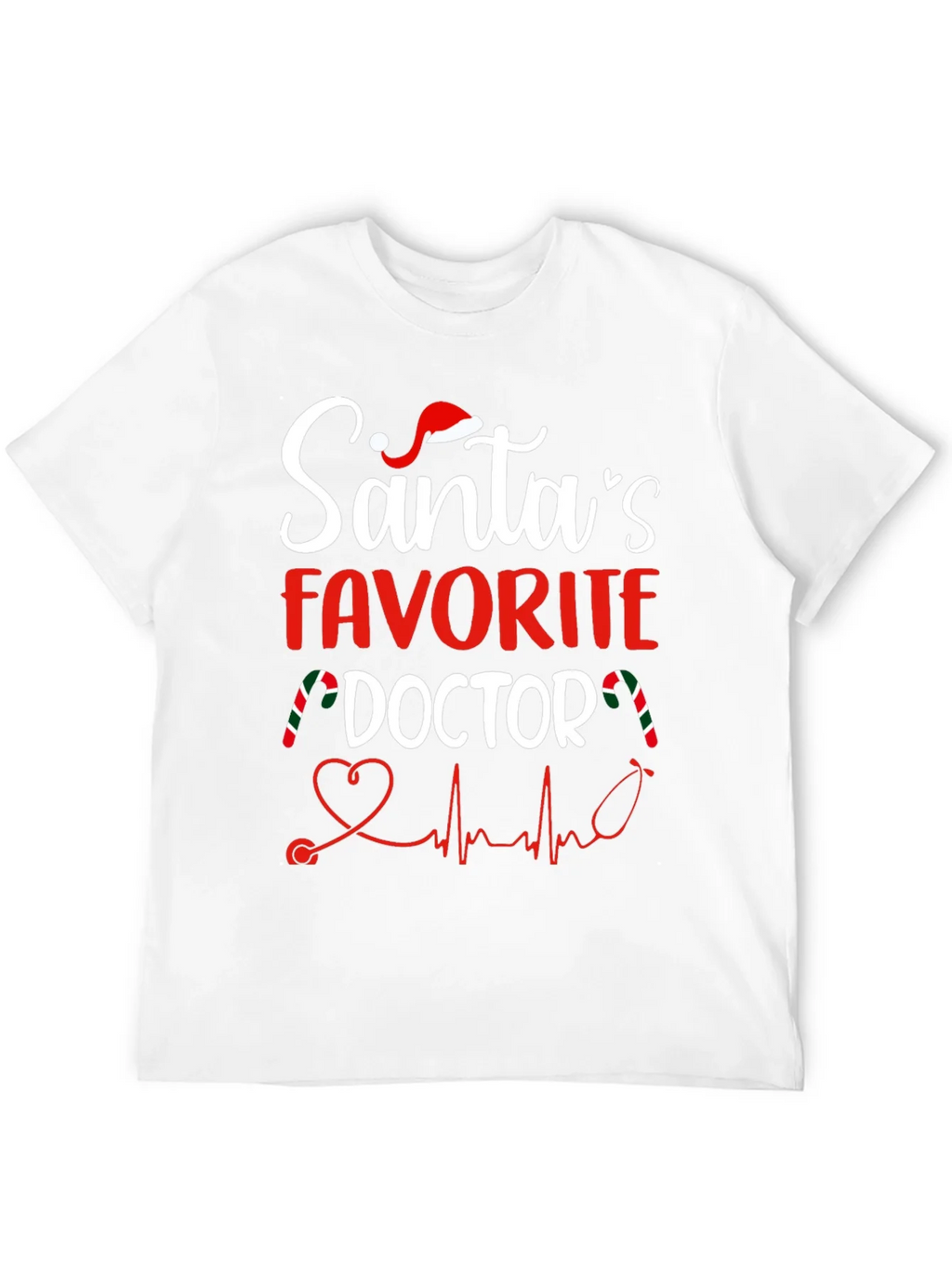 Santas Favorite Doctor T-Shirt product image 11