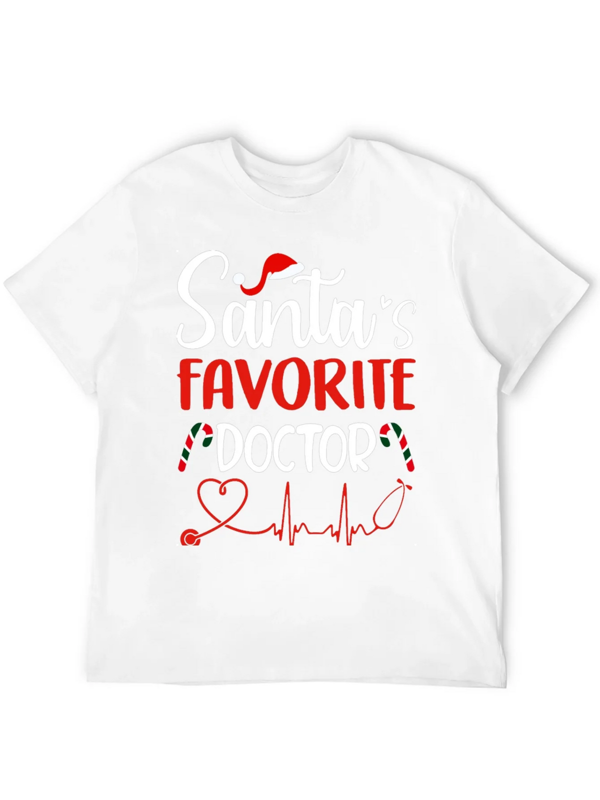 Santas Favorite Doctor T-Shirt product image 11