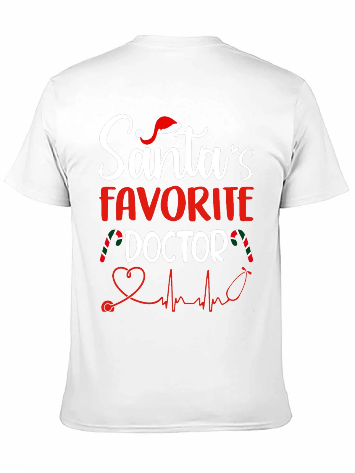 Santas Favorite Doctor T-Shirt product image 10